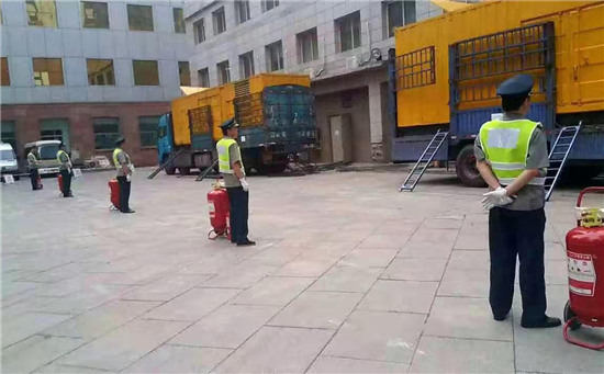 冯坡镇租赁发电机案例