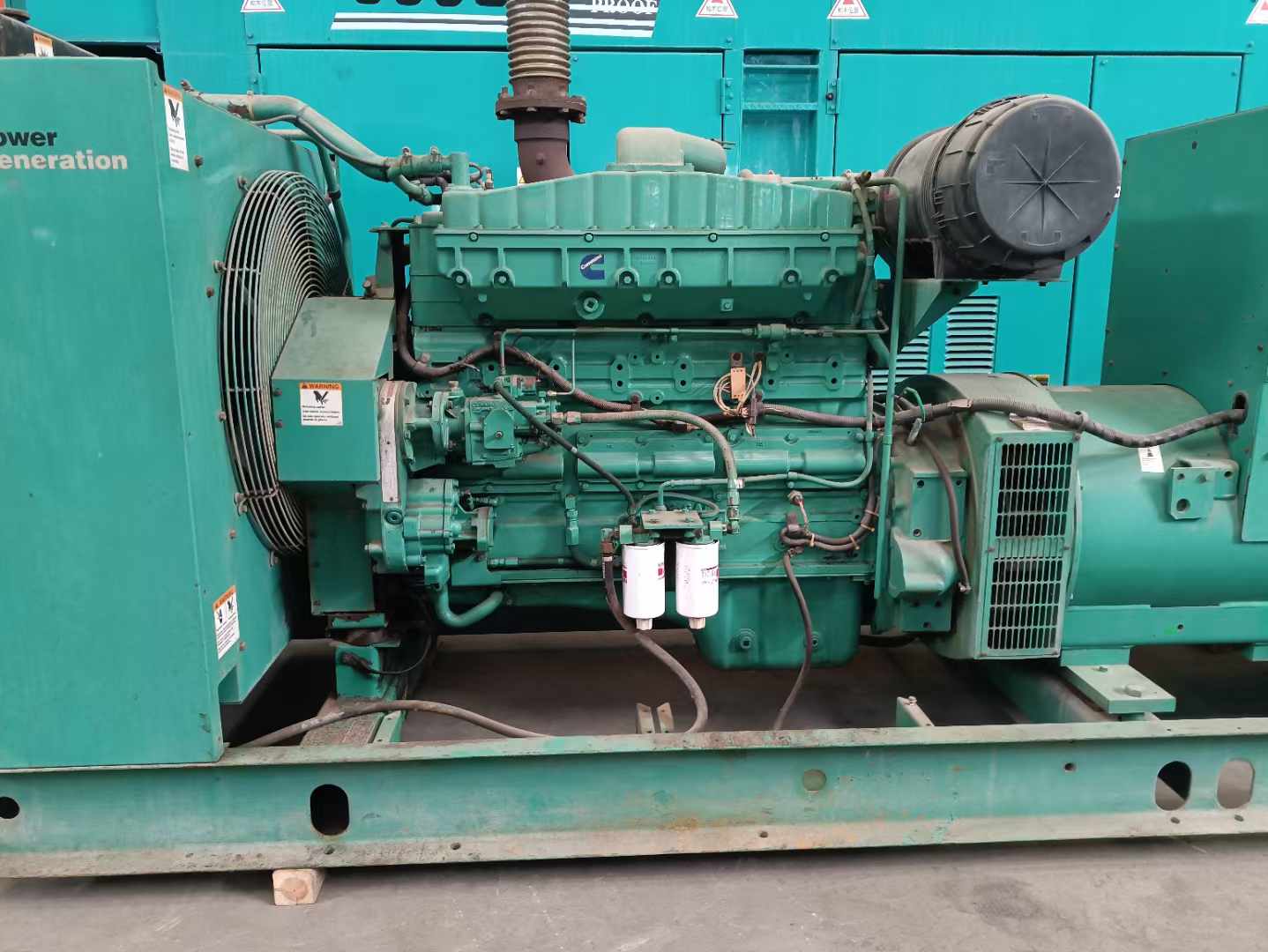 冯坡镇过载会对 600kW 柴油发电机组造成哪些损害？